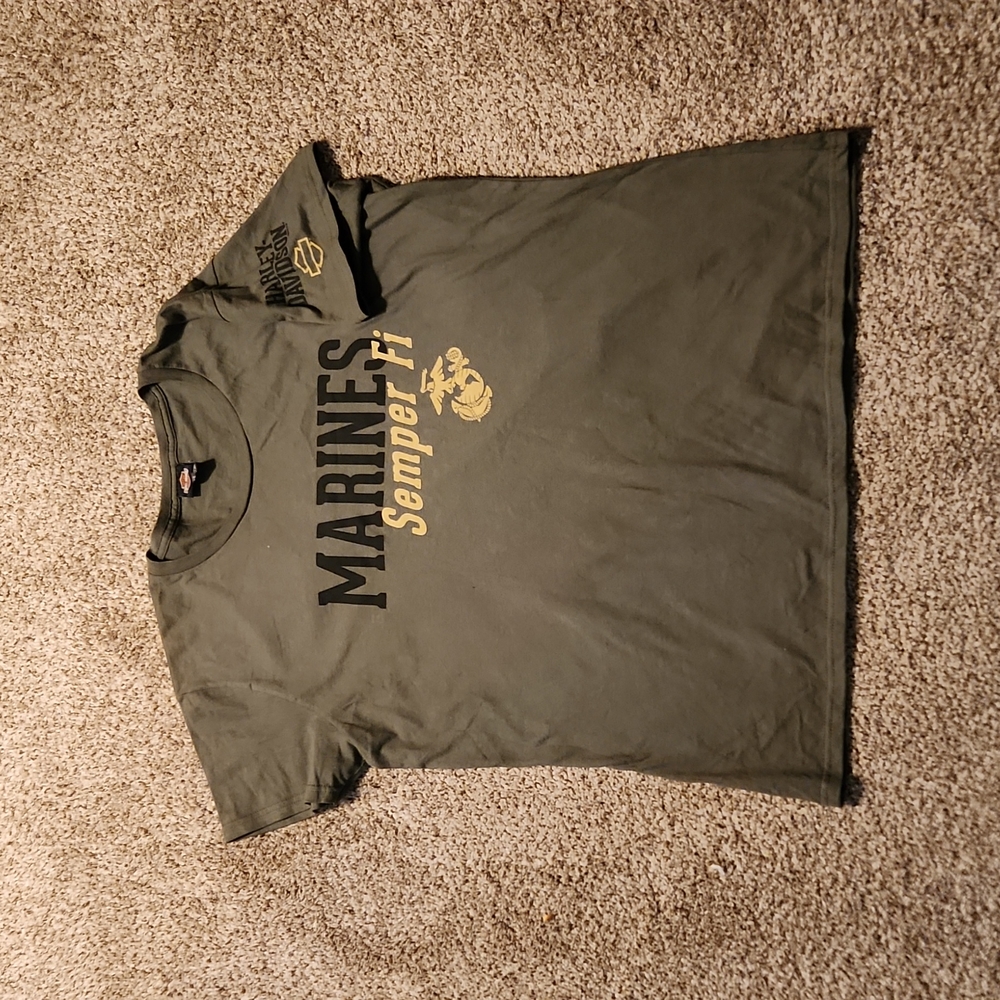 Women's Harley Davidson (Marines) Shirt